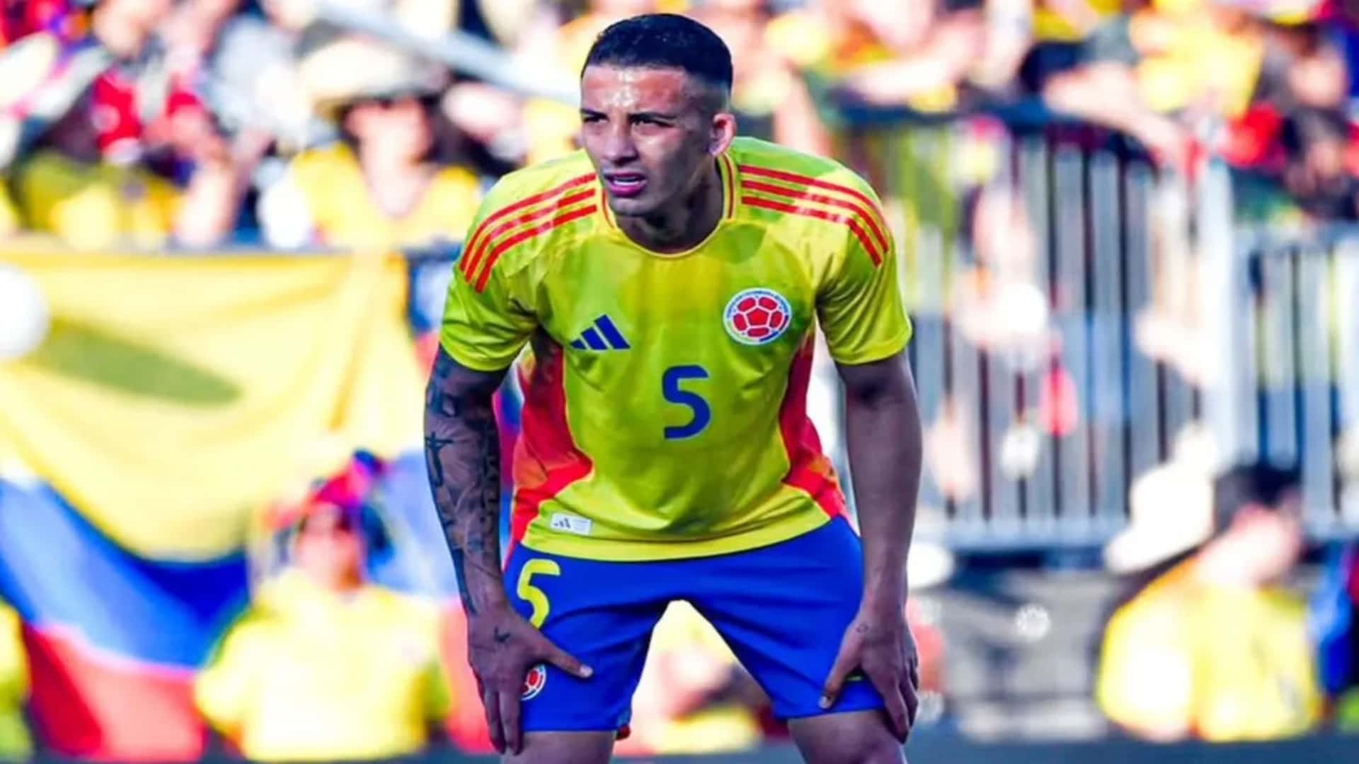 El colombiano demostró que quiere ponerse la banda