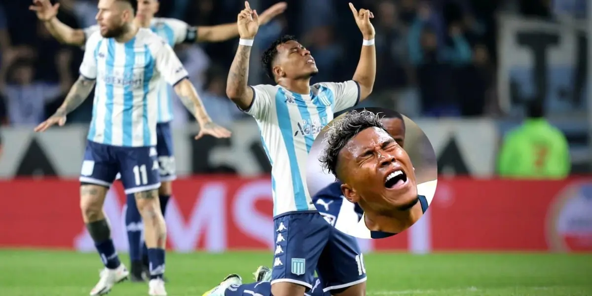 El colombiano es el centrodelantero titular de la Academia y no podrá estar en los próximos partidos.