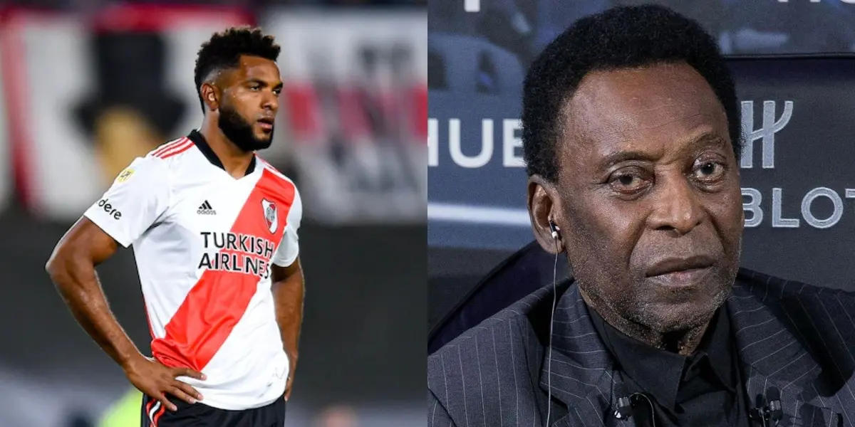 El colombiano es titular en el debut de la Liga ante Central Córdoba y en un momento del partido hizo algo que generó repudio.