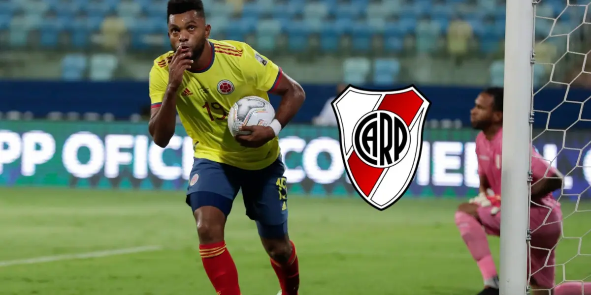 El colombiano está a un paso de convertirse en el refuerzo del conjunto de Gallardo.