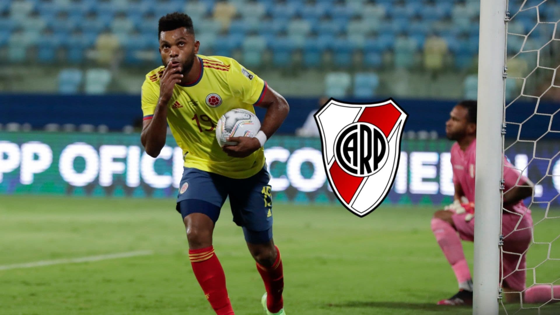 El colombiano está a un paso de convertirse en el refuerzo del conjunto de Gallardo.