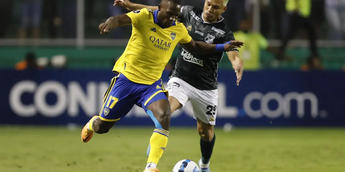 El colombiano fue la figura del Deportivo Cali en el triunfo ante Boca por 2 a 0 en el inicio de la Copa Libertadores. 