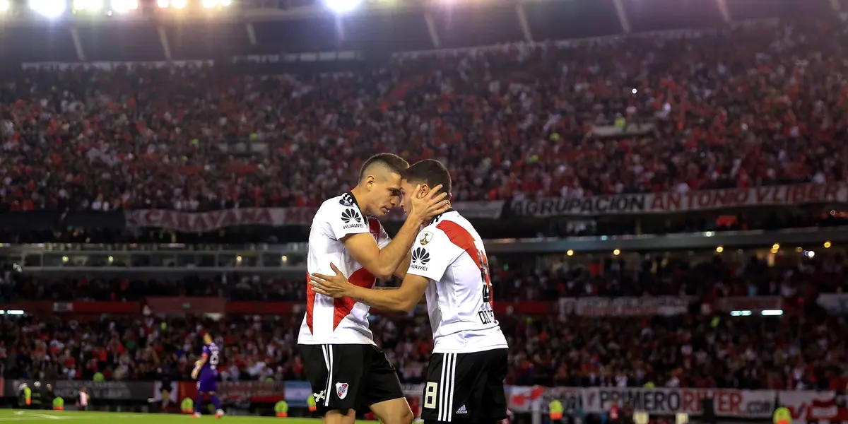 El colombiano le mandó un mensaje a su compatriota, que este 30 de junio finaliza su contrato en el club de Núñez.