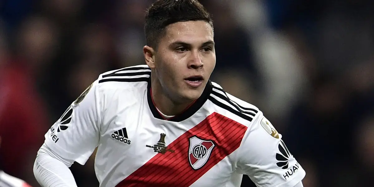 El colombiano le respondió un comentario en Instagram a Nicolás De la Cruz deslizando una probable vuelta a Núñez.