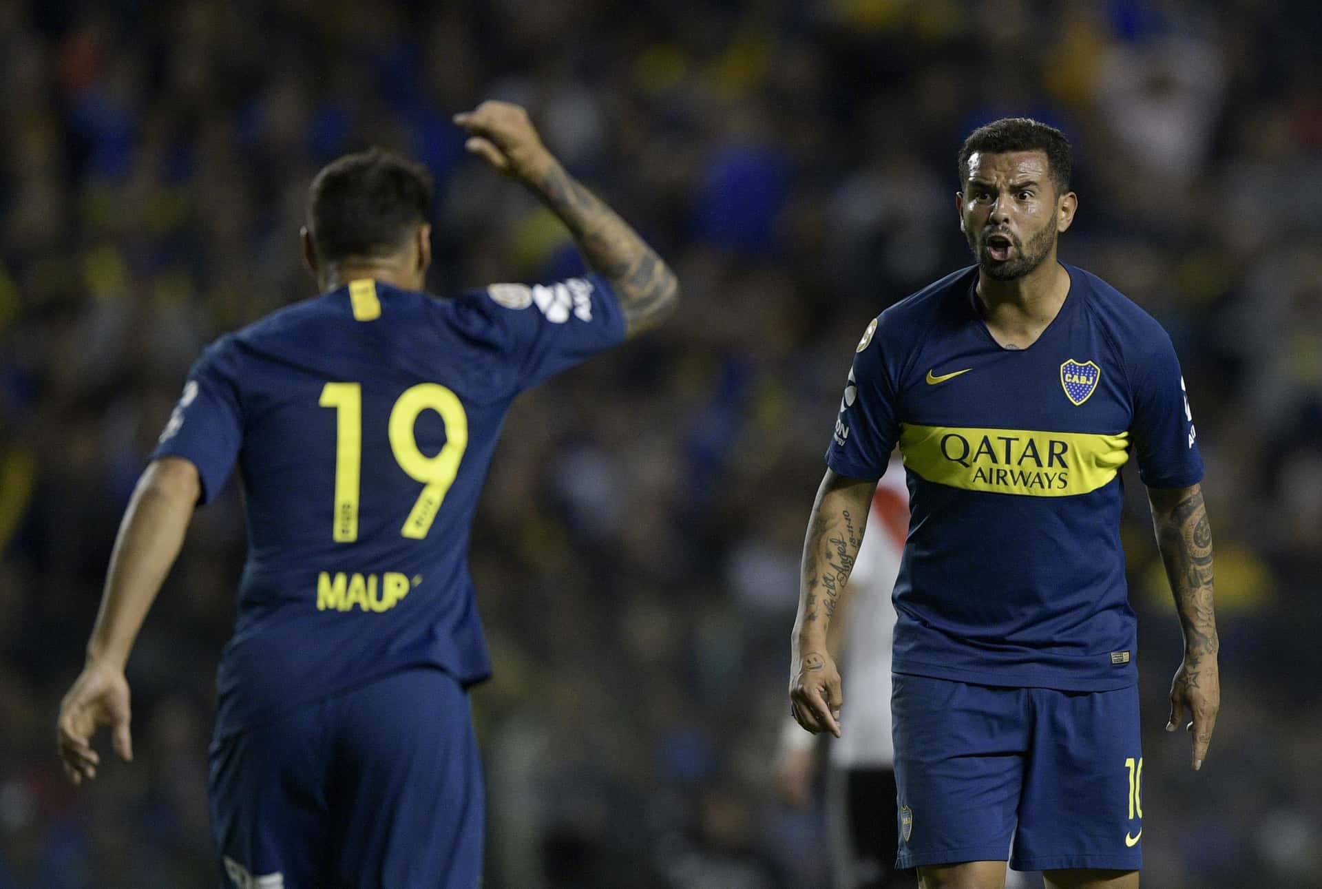 El colombiano no dejó pasar las particulares imágenes del delantero del Xeneize.