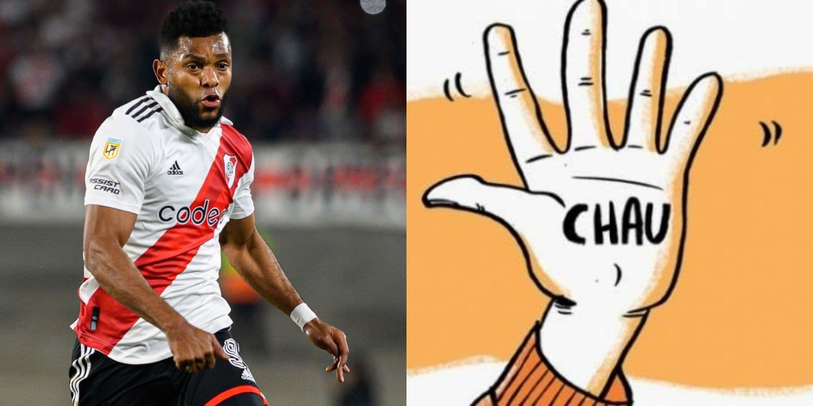 El colombiano quedó muy relegado por Martín Demichelis y no está para nada contento. El club que saldría a su rescate.