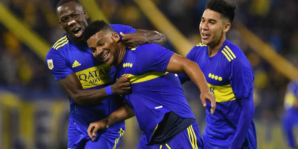 El colombiano se despachó con verdadero golazo para el 2 a 1 del Xeneize ante el Canalla, por la tercera fecha de la Copa de la Liga.