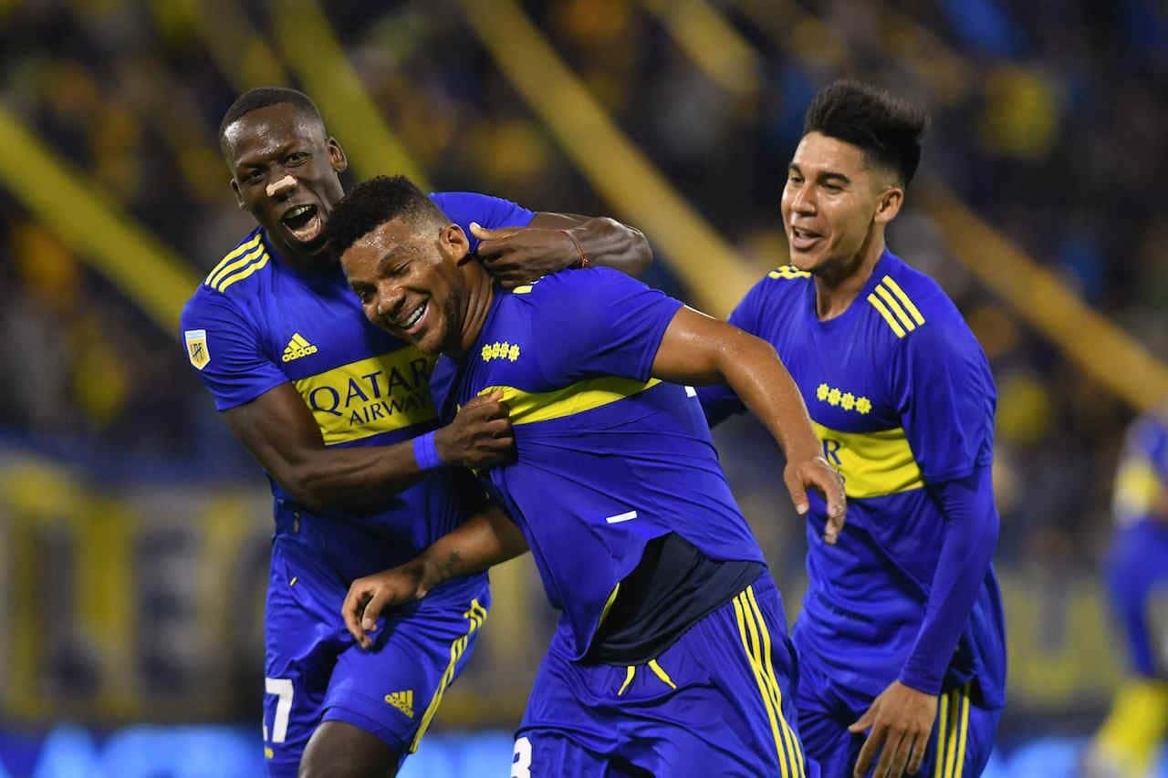 El colombiano se despachó con verdadero golazo para el 2 a 1 del Xeneize ante el Canalla, por la tercera fecha de la Copa de la Liga.