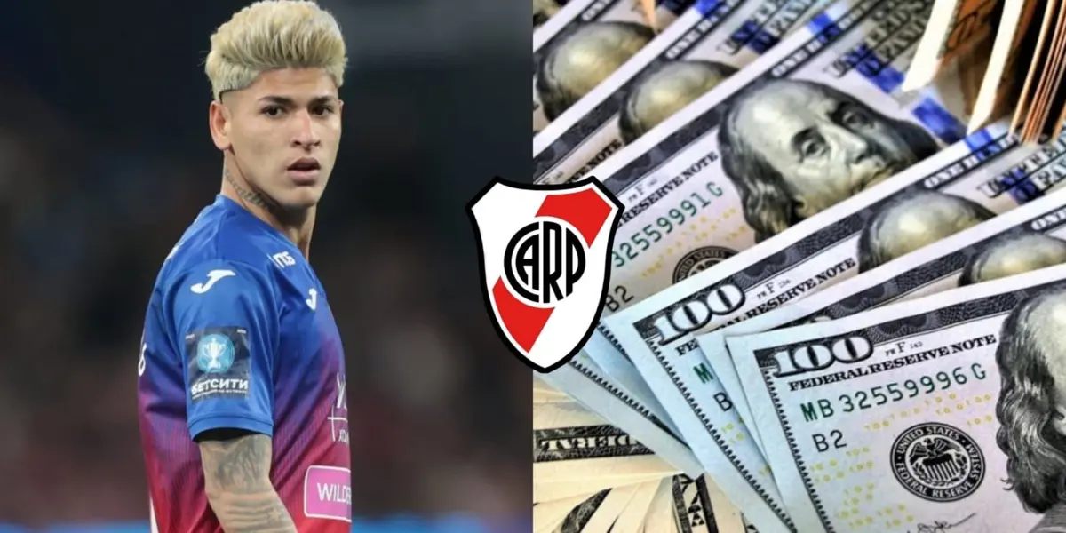 El colombiano se marchó del Millonario hace tiempo, pero el club todavía conserva un importante porcentaje de su ficha.