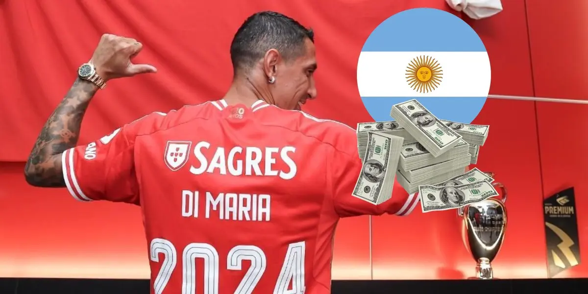 Además de Di María, la joya argentina de 18 millones que llegaría a Benfica