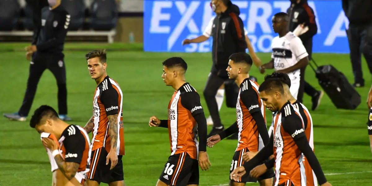 El conjunto dirigido por Marcelo Gallardo igualó 1-1 como visitante.