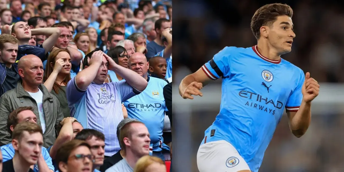 El cordobés salió de Manchester y encendió las alarmas en los hinchas ciudadanos.