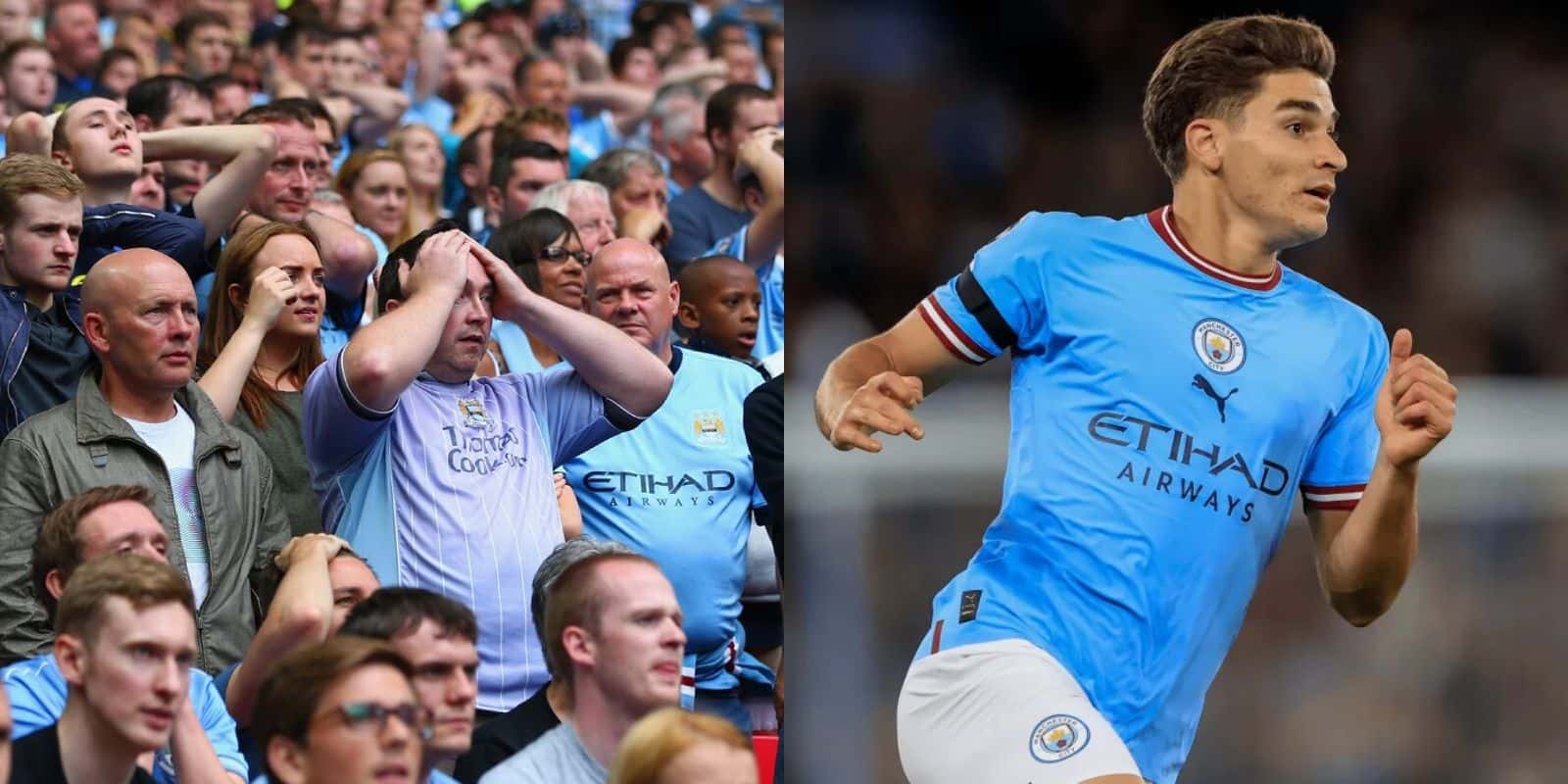 El cordobés salió de Manchester y encendió las alarmas en los hinchas ciudadanos.