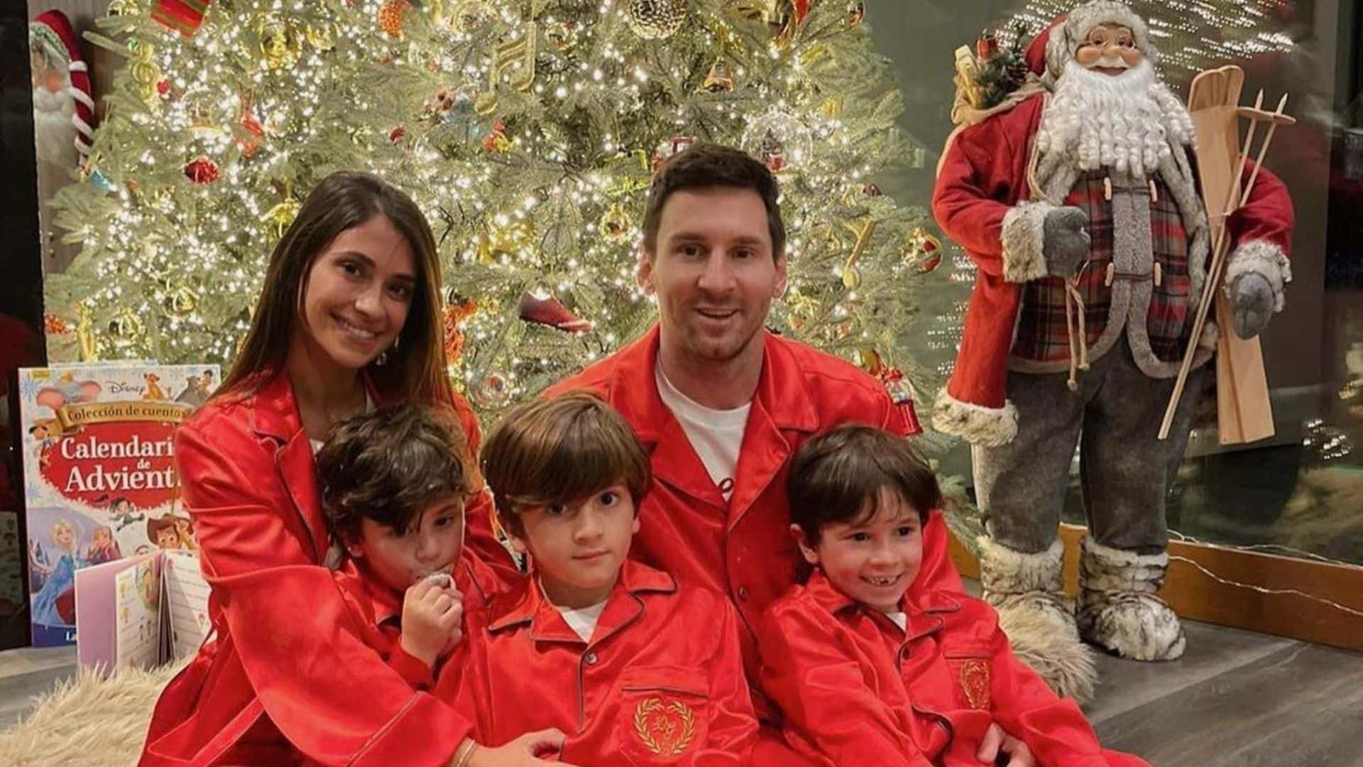 El crack festejó con seres queridos en su Rosario natal.