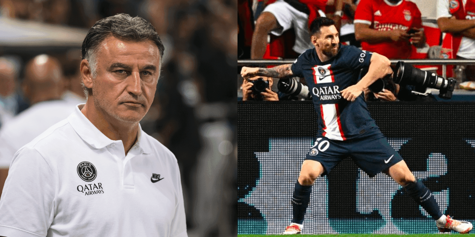 El cuadro parisino estuvo deslucido sin la presencia del capitán de la selección argentina