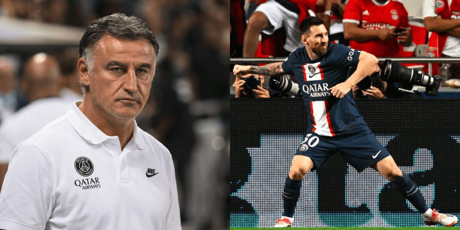 El cuadro parisino estuvo deslucido sin la presencia del capitán de la selección argentina