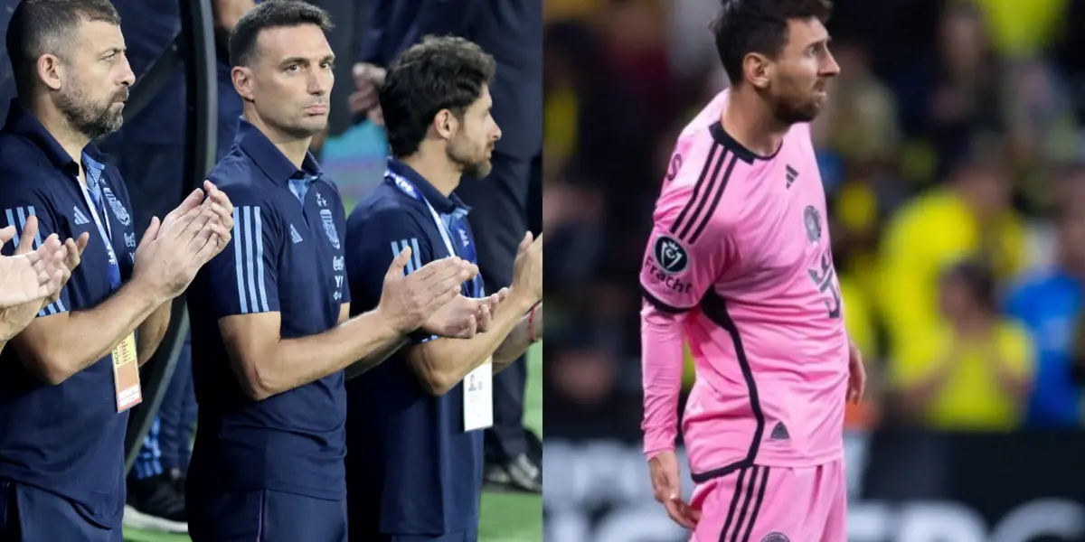 El cuerpo técnico de la Selección Argentina tomó una decisión por la lesión de Messi