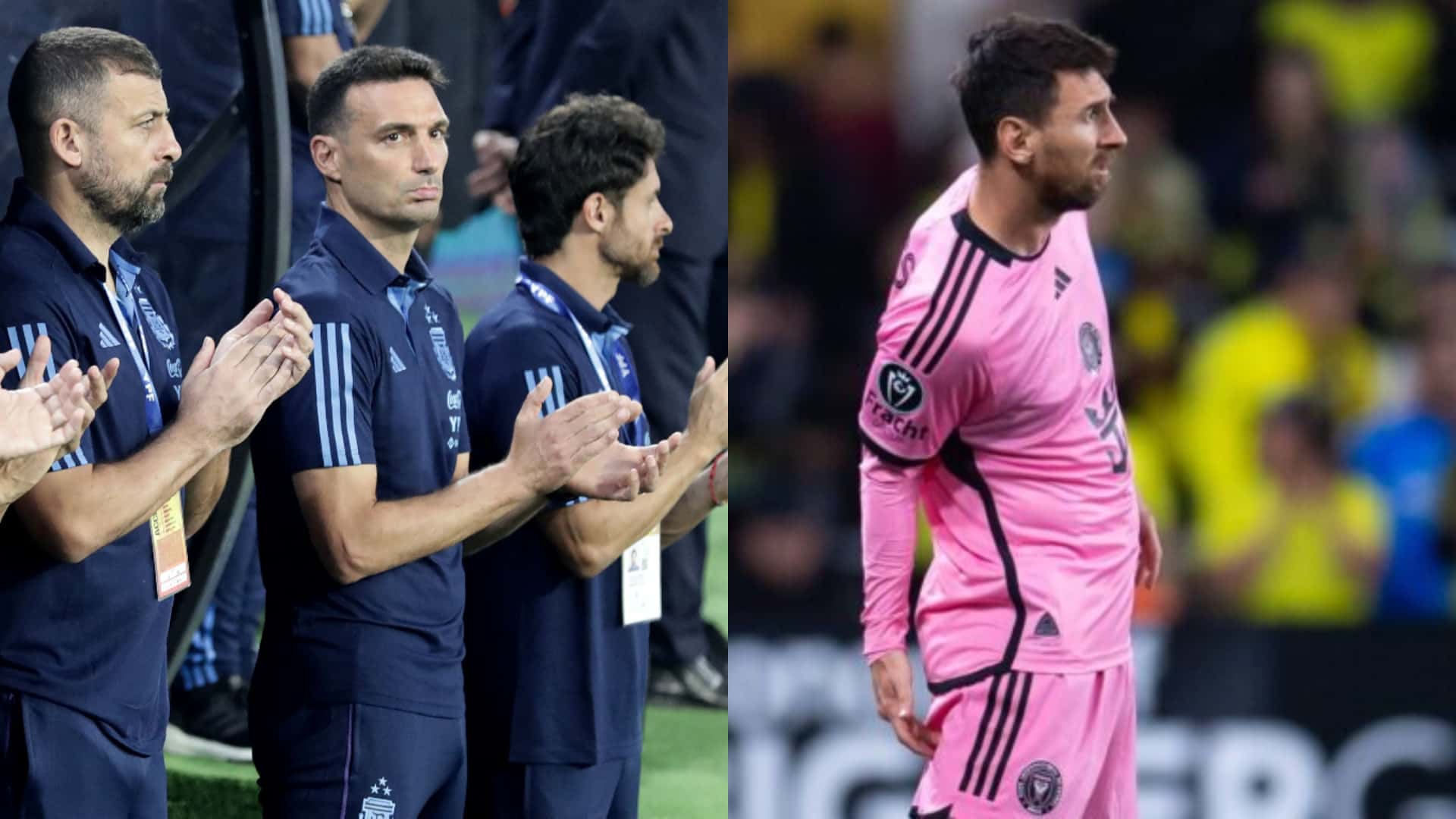 El cuerpo técnico de la Selección Argentina tomó una decisión por la lesión de Messi