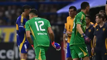 El curioso posteo de Marchesin en Boca (Infobae)