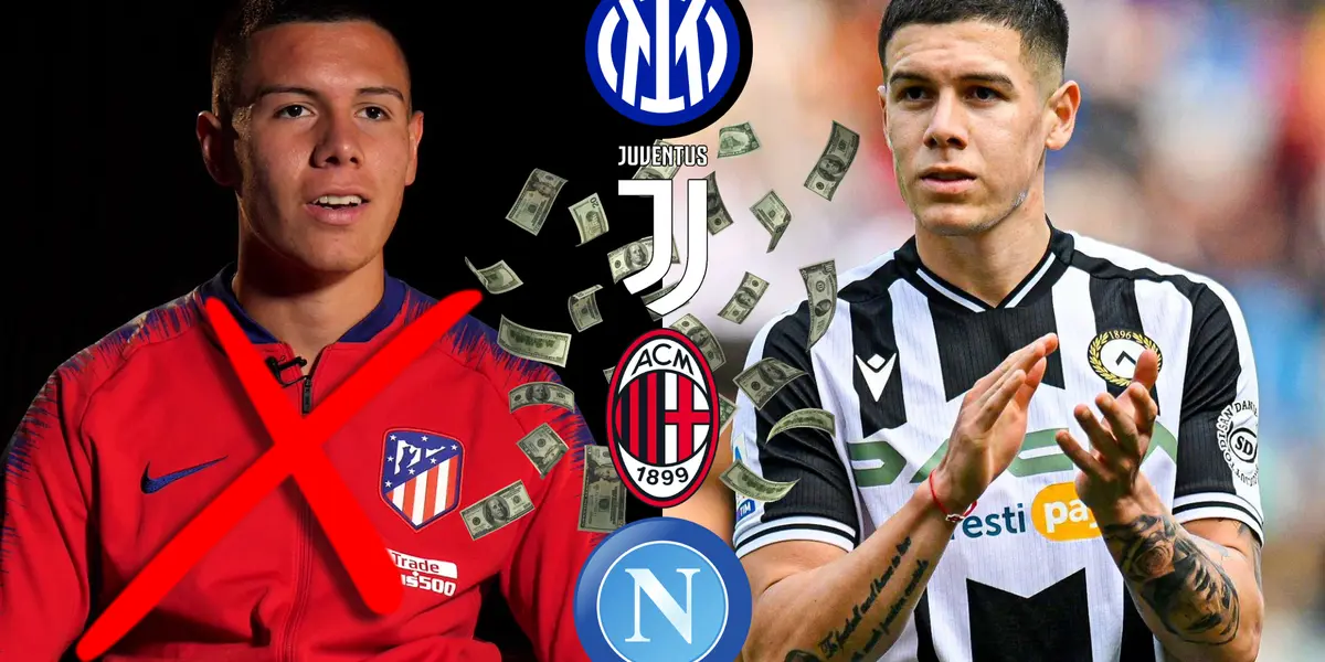 El defensor argentino está a un paso de jugar en uno de los mejores equipos de la Serie A.