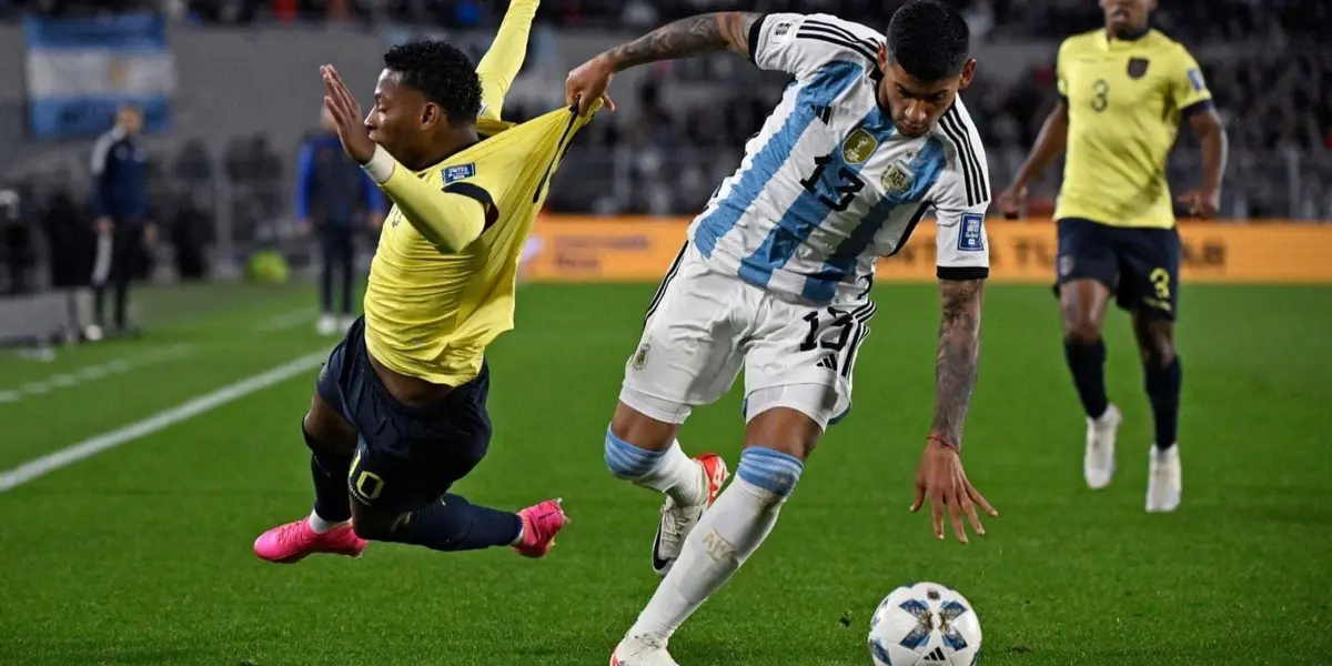 El defensor argentino tuvo un gran desempeño en el triunfo ante Ecuador por las Eliminatorias.