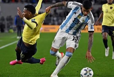 El defensor argentino tuvo un gran desempeño en el triunfo ante Ecuador por las Eliminatorias.