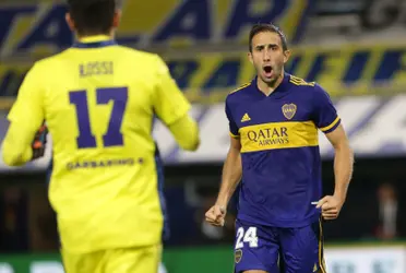 El defensor central pateó fuerte al medio y convirtió su tiro en la definición del Superclásico.