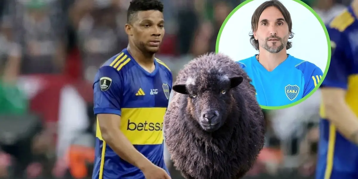 El defensor colombiano va de mal en peor a pesar de que quiere quedarse en el Xeneize.