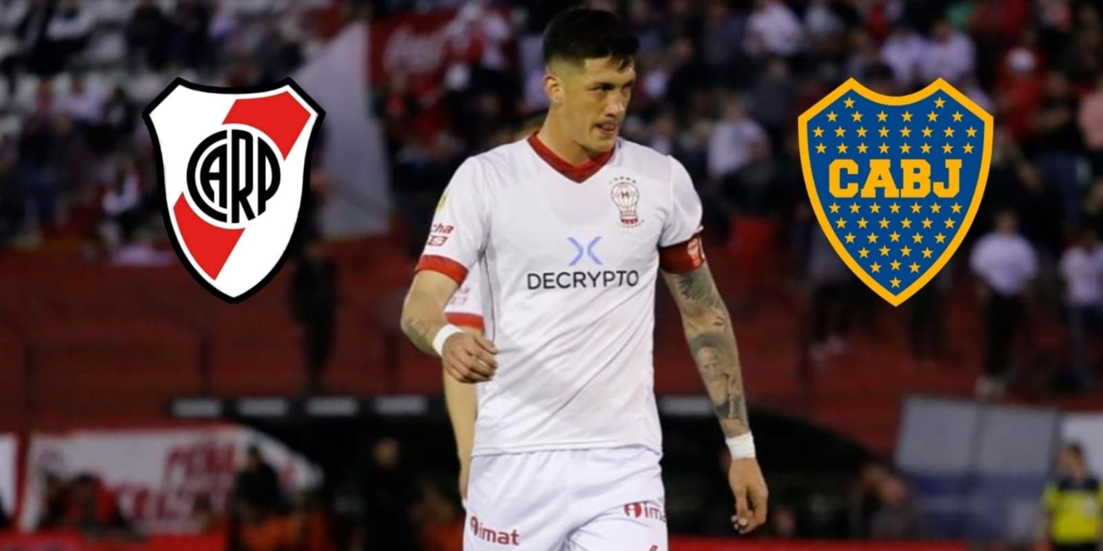 El defensor de Huracán es uno de los más codiciados del mercado de pases y frente al interés de ambos equipos, tomó una determinación.