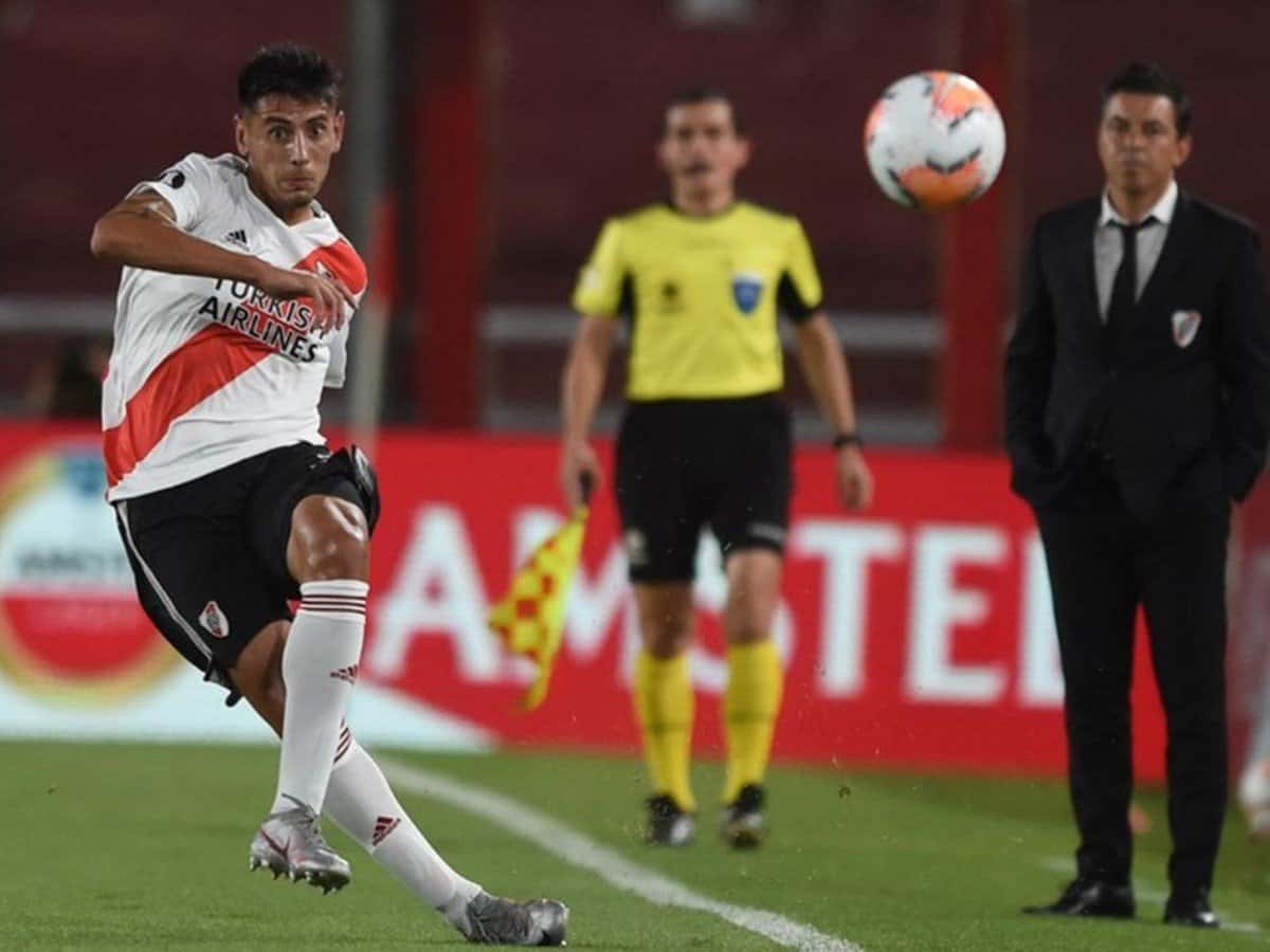 El defensor de River Plate no dudó en darle las gracias al Muñeco por cómo lo trató.