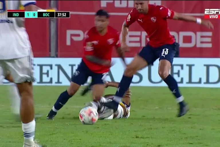 El defensor del Rojo aseguró que lo hizo sin intención.