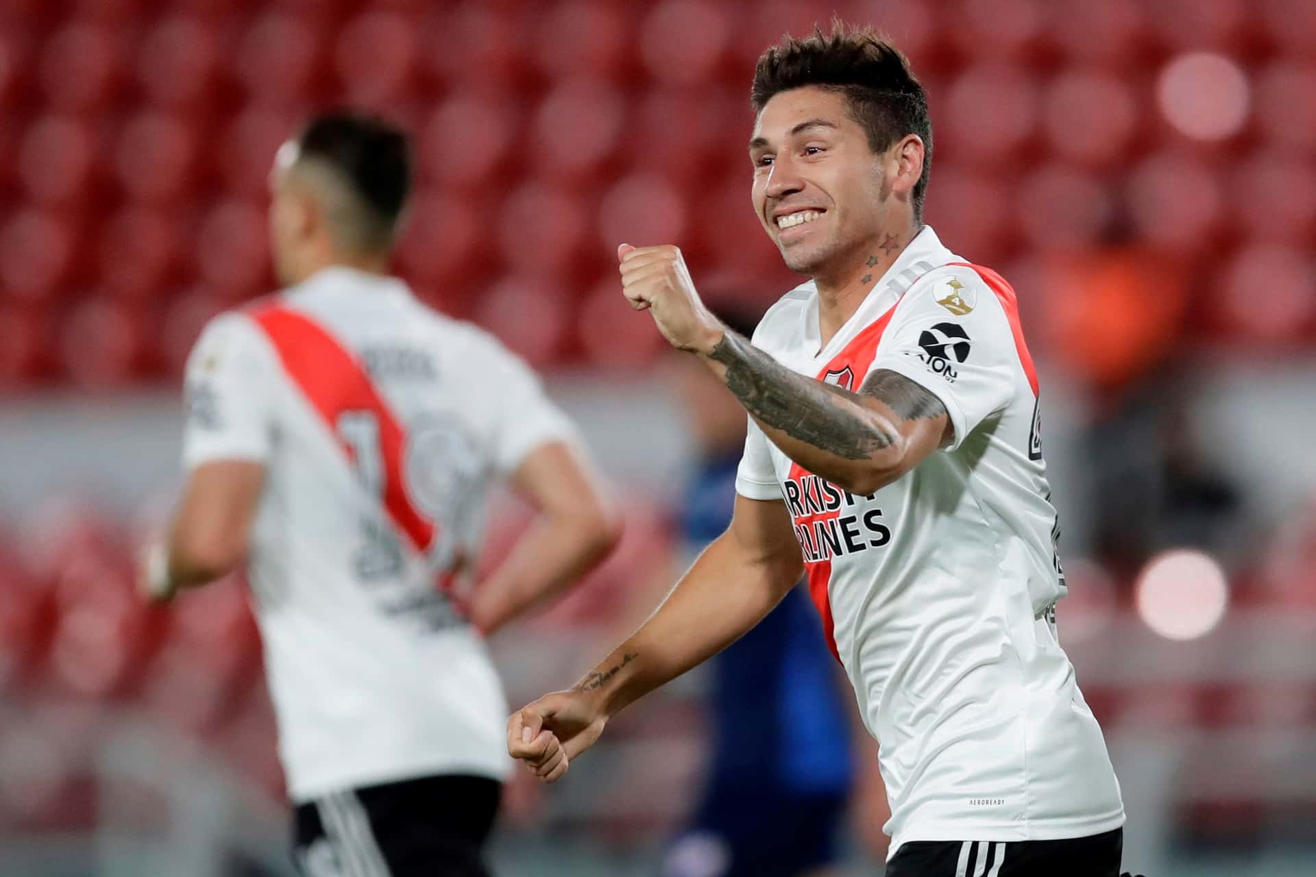 El defensor dio declaraciones como nuevo jugador del Sevilla.