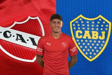 El defensor podría llegar al equipo de Almirón y la hinchada del Rojo hizo saber su enojo en redes sociales.