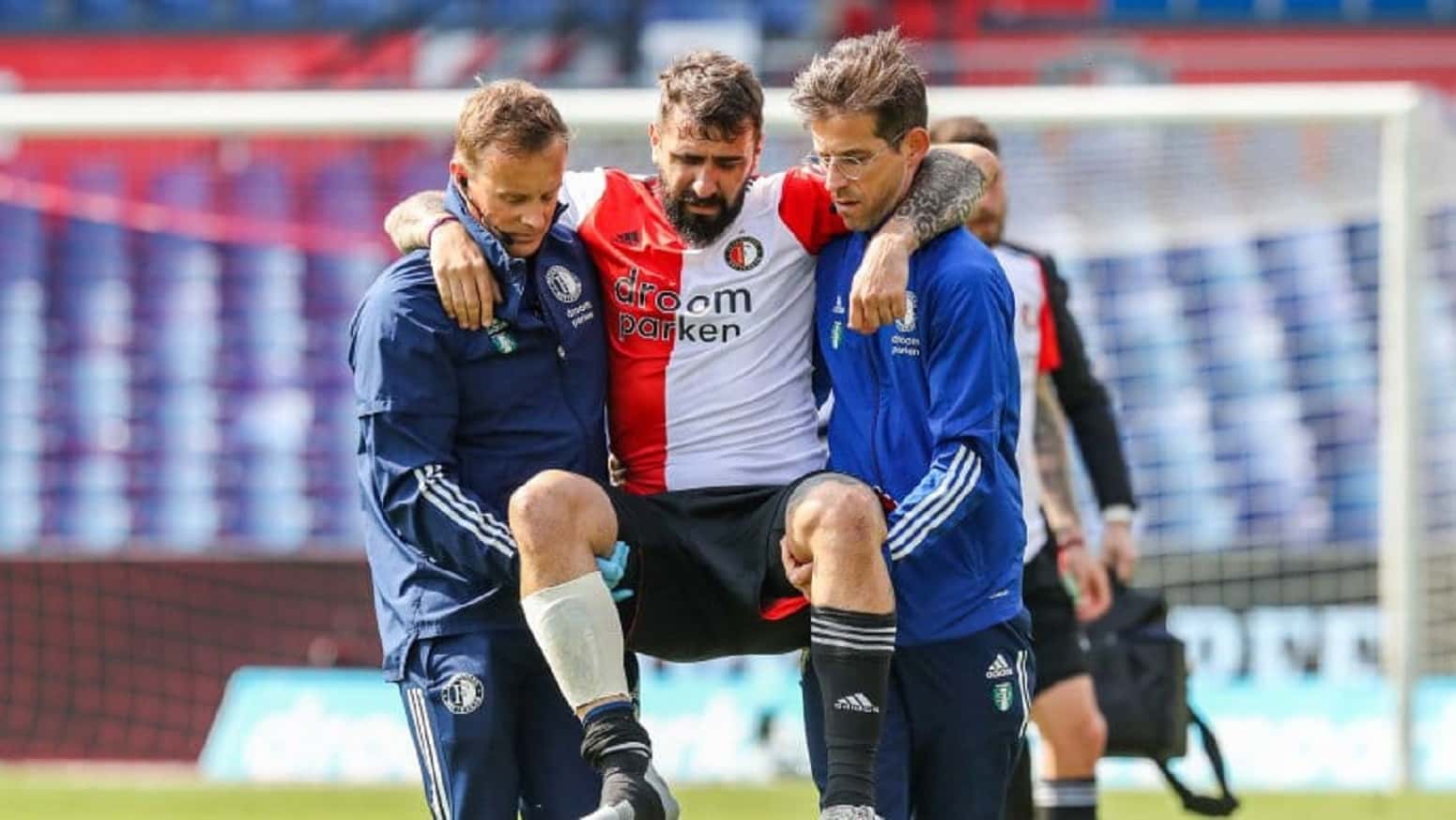 El delantero argentino estará de baja durante varias semanas.