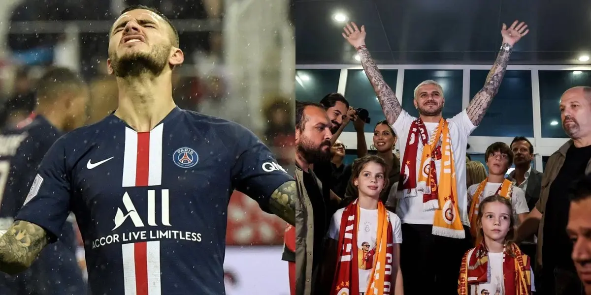 El delantero argentino fue presentado en Turquía ante una multitud.