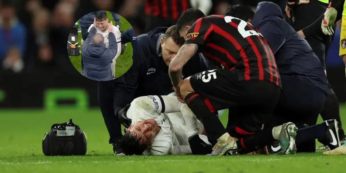 El delantero argentino se retiró entre lágrimas en la victoria sobre Bournmeouth.