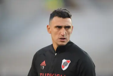 El delantero aún no se recuperó al 100 por ciento de su sinovitis en la rodilla derecha.