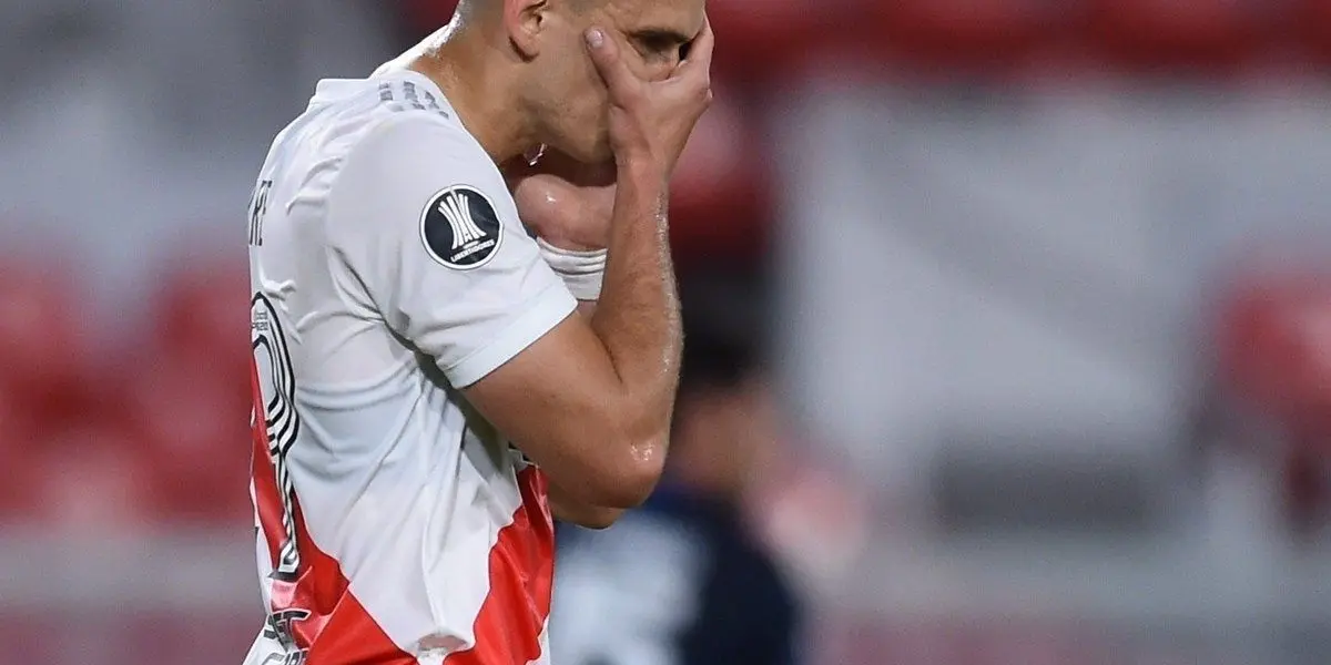 El delantero colombiano hizo trabajos diferenciados en la práctica de este lunes en el Millonario.