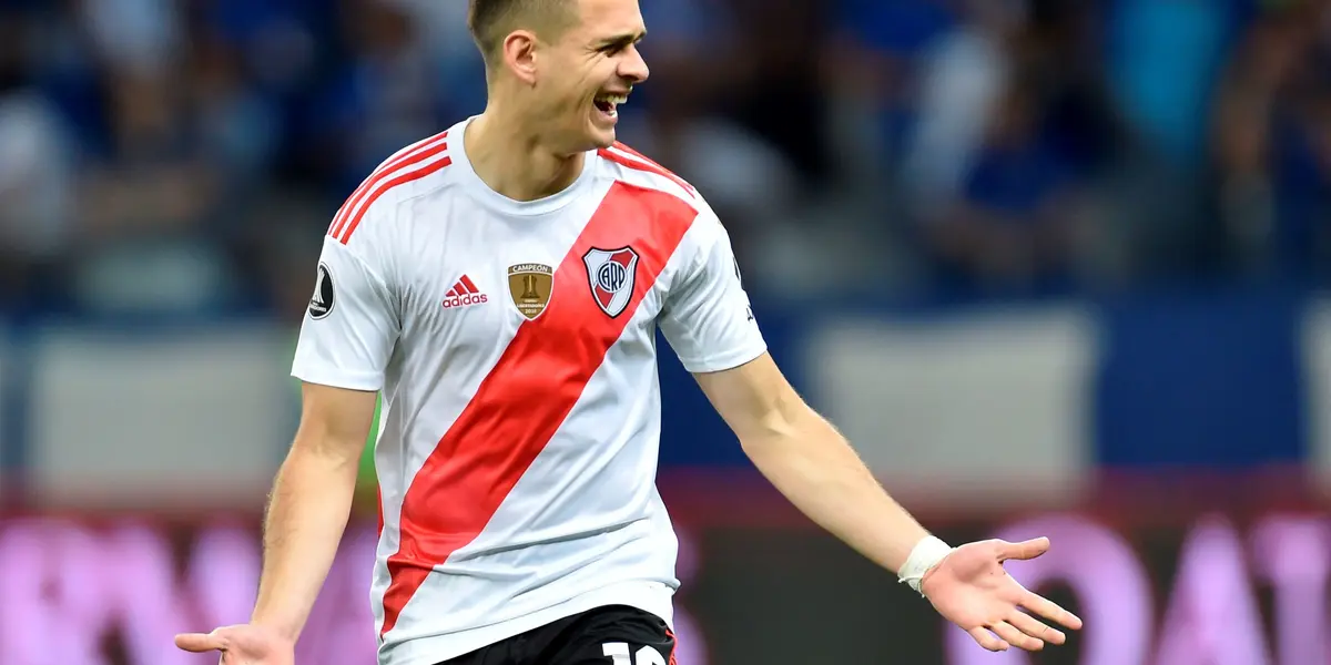 El delantero colombiano le hizo varios cumplidos al nuevo refuerzo de River Plate.