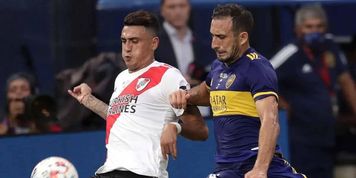 El delantero cordobés del Millonario palpitó un posible Superclásico en octavos de final del certamen continental.