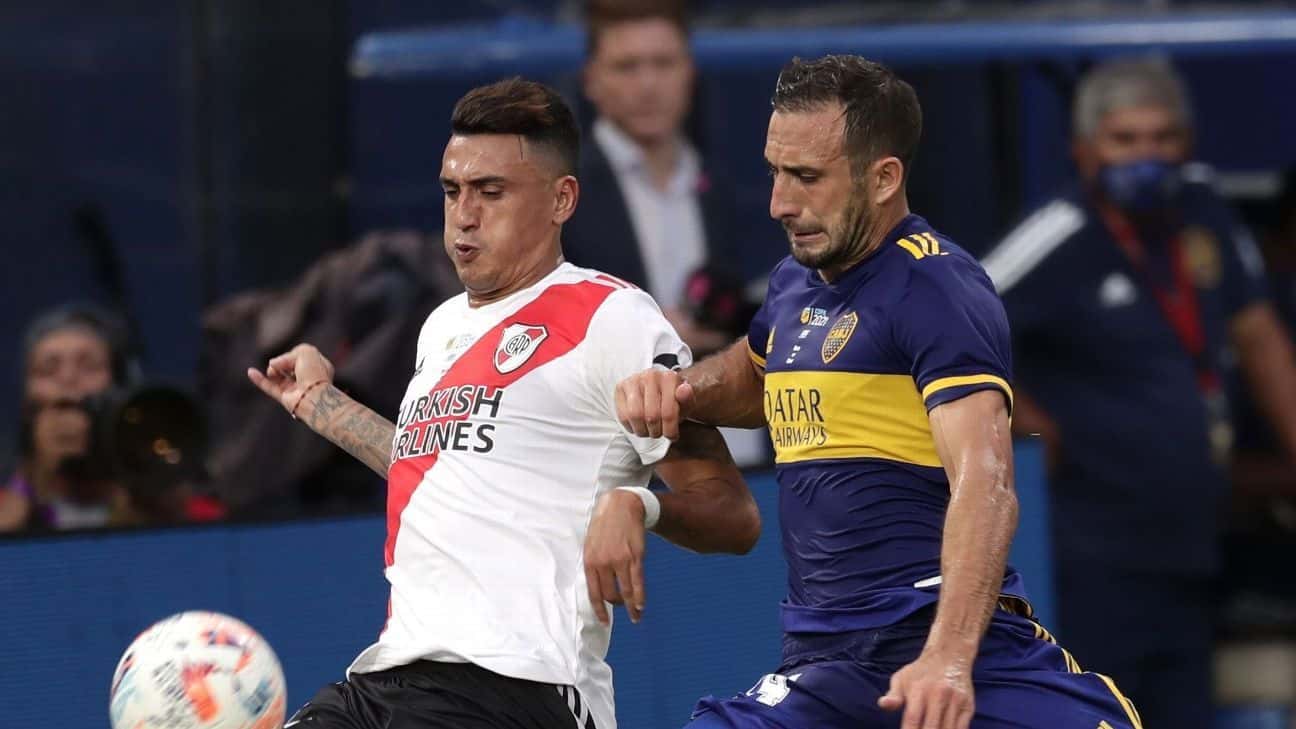 El delantero cordobés del Millonario palpitó un posible Superclásico en octavos de final del certamen continental.