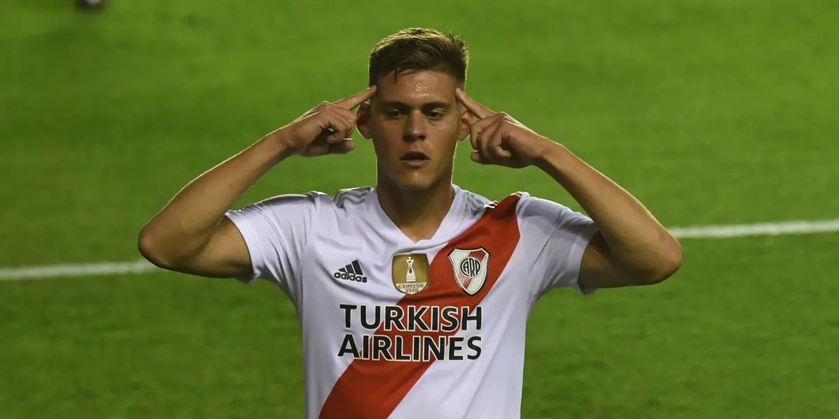 El delantero de 21 años extiende su gran presente en el Millonario.