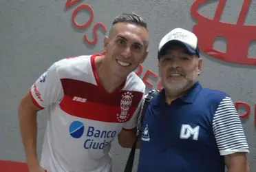 El delantero de 25 años logró impresionar al mejor futbolista de la historia.