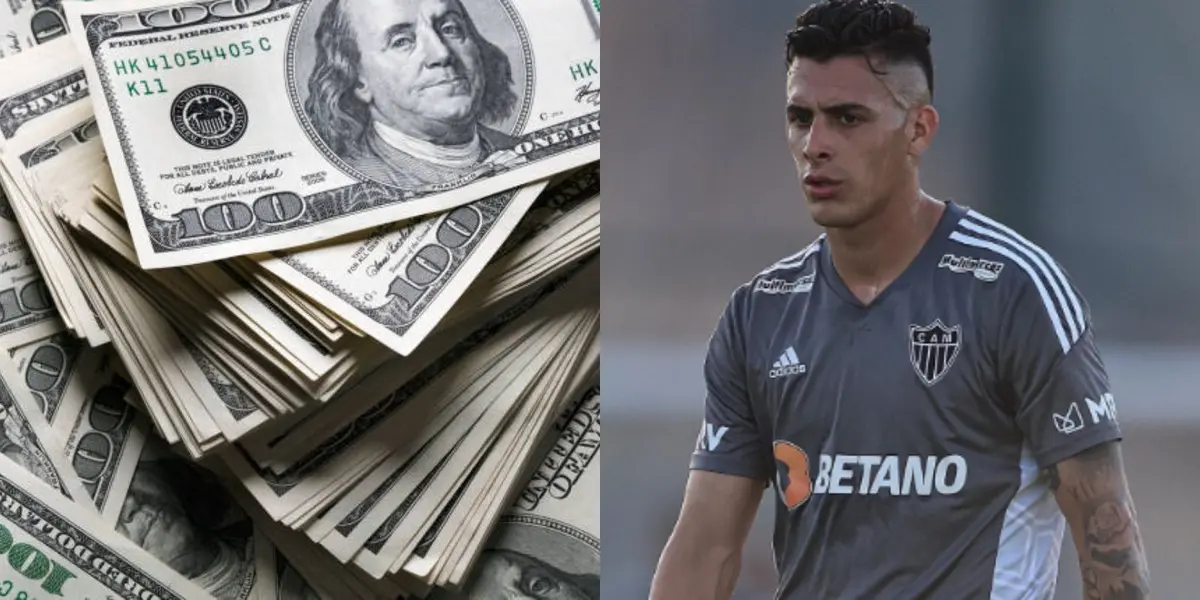 El delantero de 27 años dejó el Xeneize la temporada pasada para jugar en Atlético Mineiro, en donde su salario es alto.