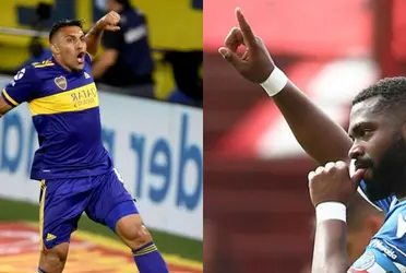 El delantero de Boca Juniors propuso un curioso homenaje para Santiago "Morro" García.