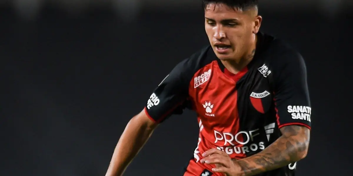 El delantero de Colón habló del encuentro con el ídolo Xeneize y hace ilusionar a los hinchas de Boca Juniors.