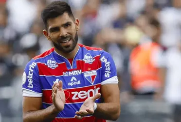 El delantero de Fortaleza explicó que vio a un equipo "vulnerable" en el encuentro por Copa Libertadores.