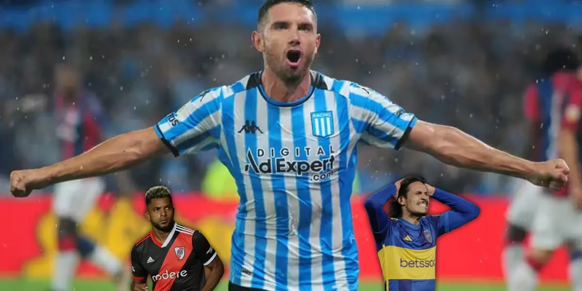 El delantero de la Academia alcanzó a Borja en la tabla de goleadores.