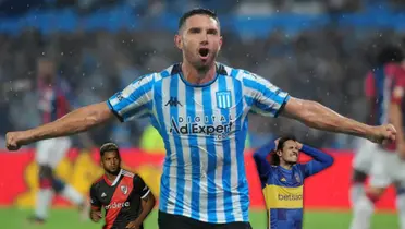 El delantero de la Academia alcanzó a Borja en la tabla de goleadores.