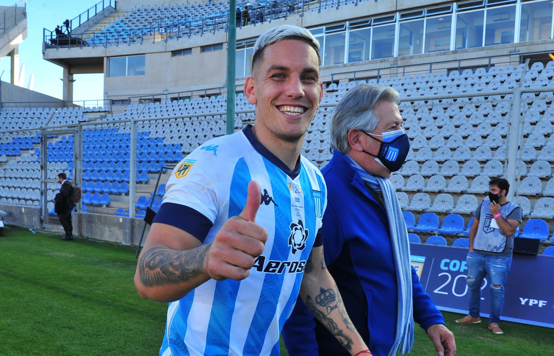 El delantero de la Academia convirtió el penal ganador del equipo.